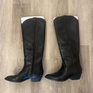 Dolce Vita Black Heeled Boots